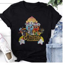 the amazing world of gumball elmore junior high t-shirt, the amazing world of gumball shirt, gumball shirt, vintage cart