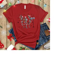 christmas skeleton, gift for nurse, christmas nurse, rn shirts, nurse christmas gift, christmas gift, nurse christmas, n