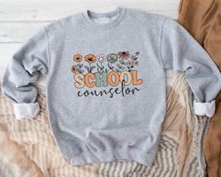 school counselor sweatshirt, school counselor gift, gift for school counselor, school counselor crewneck, first day of s