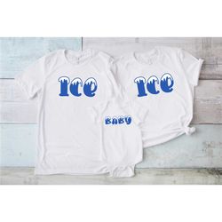 funny halloween ice ice baby shirt for baby shower, funny gift for expecting mom shirt, matching family halloween shirt