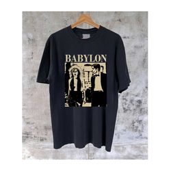 babylon movie t-shirt, babylon movie, babylon hoodie, babylon tee, babylon sweater, movie sweater, movie sweatshirt, ret