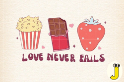love never fails valentine's day png