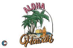 aloha hawaii sublimation