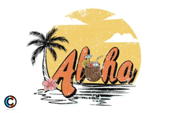aloha png sublimation