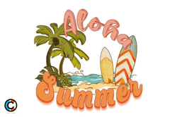 aloha summer sublimation
