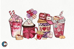 coffee valentine's day sublimation