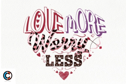 love more worry less sublimation