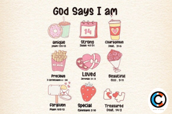 god says you are valentine png