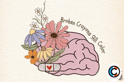 mental health with flower svg png