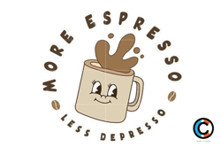 more espresso, less depresso,coffee png