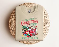 farm fresh christmas trees shirt, pine spruce fir, christmas gift ideas, holiday shirt, christmas sweatshirt, unisex adu