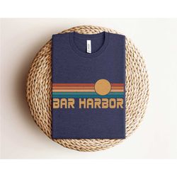 bar harbor shirt, maine shirt, bar harbor tshirt, bar harbor souvenir, honeymoon shirts, acadia shirt, bar harbor gift,