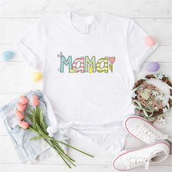 mama easter shirt, gift for mom, easter gift, mom easter shirt, easter mom gift, mama bunny easter shirt