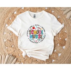 school nurse t-shirt, school nurse gift, nurse gift shirt, nurse week tee, nurse appreciation shirt, nursing school grad