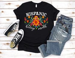 hispanic heritage month shirt,mexican floral shirt,spanish shirt,mexican tshirt,hispanic shirt,mexican heritage shirt,la