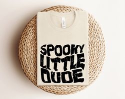 spooky little dude shirt, boo crew toddler youth halloween shirt, spooky season shirt, halloween family shirt, funny hal