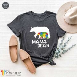 autism bear bears shirt, autism awareness t-shirt, t-shirt from autism mother, gift of autism mother, special education