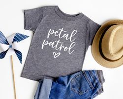 petal patrol shirt, flower girl shirt, flower girl proposal gift , personalized flower girl proposal gift,wedding shirt,