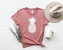 pineapple shirt,cute pine apple tshirt for women,pine apple shirt,summer pineapple shirt for womens,summer beach shirt,t