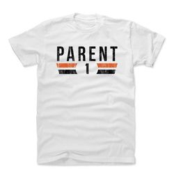 bernie parent men's cotton t-shirt - philadelphia throwbacks bernie parent font k