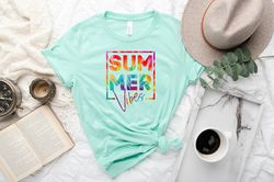 summer vibes shirt, summer vibes , palm beach shirt, beach trip gifts, summer shirt