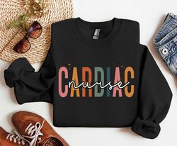 cardiac nurse sweatshirt, cardiovascular nurse gift, cute cardiology nursing sweater, school grad