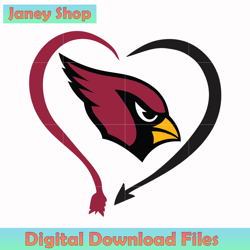 arizona cardinals heart svg, nfl svg,nfl, nfl football, super bowl, super bowl svg, nfl design