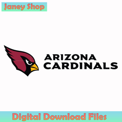 arizona cardinals logo with black text svg, nfl svg,nfl, nfl football, super bowl, super bowl svg, nfl design