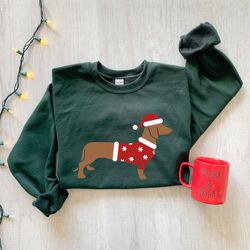 dachshund christmas sweatshirt,pet lovers sweater,dog lover gift,dachshund tshirt,dachshund mom shirt,xmas dog owner gif