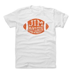 jim mcmahon men's cotton t-shirt - chicago throwbacks jim mcmahon football o