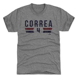 carlos correa men's premium t-shirt - minnesota baseball carlos correa minnesota font