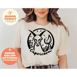 capricorn horoscope shirt, capricorn zodiac, capricorn gift, zodiac art gift, zodiac capricorn, gift for capricorn, capr