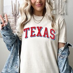 texas baseball sweatshirt, gift for baseball fan, texas sports shirt, texas shirt, texas t shirt, playoff baseball shirt