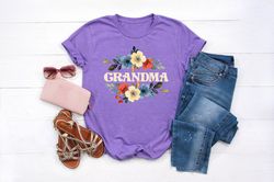 floral grandma shirt, grandma shirt, great grandma shirt, grandma gift, girt for grandma, grandma, grandma to be