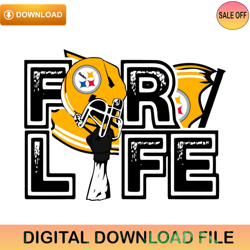 pittsburgh steelers for life nfl svg digital ,nfl svg,nfl ,super bowl,super bowl svg,football