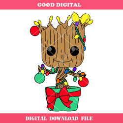 baby groot christmas svg, cute christmas tree svg, groot svg