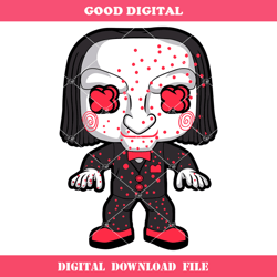 billy the puppet svg, jigsaw halloween svpermalink 69  75g, saw billy svg