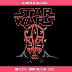 darth maul characters svg, darth maul star wars svg, maul