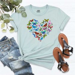 butterfly shirt, butterfly tee shirt, girls butterfly shirt, butterfly shirt for women, shirts with butterflies, cute bu