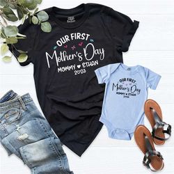 our first mothers day shirt, first mothers day gift, mothers day shirt, first mothers day gift from baby, 1st mothers da