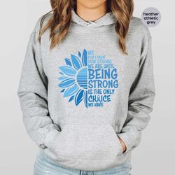 colon cancer shirt, cancer support long sleeve shirts, prostate cancer survivor gift, stronger than cancer tshirt, cance