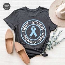 colon cancer shirt, cancer survivor gift, colon cancer awareness, cancer support tee, colorectal cancer t-shirt, cancer