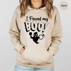 halloween bachelorette sweatshirt, halloween gifts, wedding gifts, spooky engagement long sleeve shirts, ghost boo hoodi