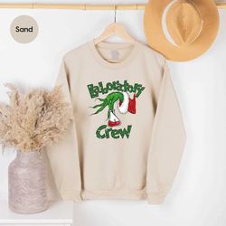 laboratory crew sweatshirt, christmas long sleeve t-shirt, lab tech gift, laboratory tech hoodies, merry christmas gift,