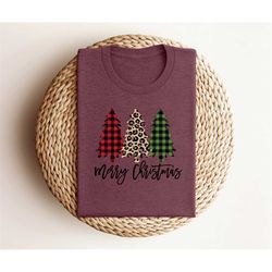 christmas tree design shirt, different texture christmas tree tshirt, merry christmas shirt, christmas shirt unisex gift