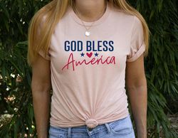 god bless america t-shirt, freedom tshirt, 4th of july shirt, independence day tee, patriotic shirt, memorial day shirt,