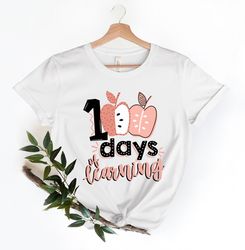 100 days school shirt,100 days brighter shirt,teacher shirt,100th day of school,back to school shirt