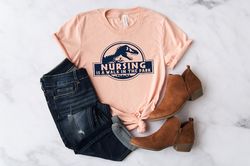 nursing walk in the park, nursing school tee, nursing school tee, nurse shirt, funny nursing shirt, registered nurse