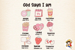 god says you are valentine png