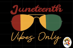 juneteenth vibes only png